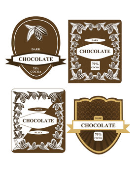 chocolate label