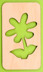 wooden stencil