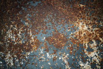 Abstract old rusty metal