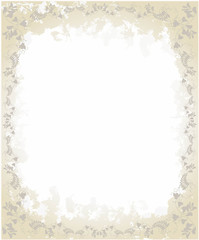 Greeting card with lace.Illustration lace.