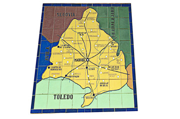 map of madrid province