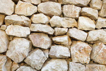 Stone wall background horizontal