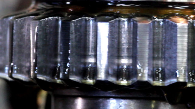 Panning gear detail
