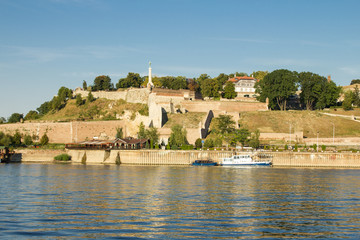 fortress Kalemegdan in center of Belgrade, Serbia