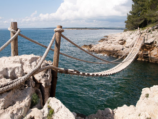Hanging bridge