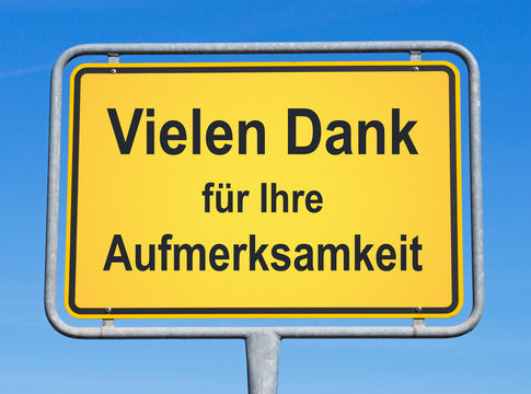 Danke für Ihre Aufmerksamkeit