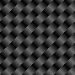 black wavy pattern seamless
