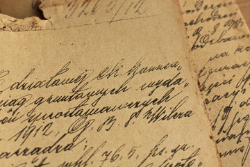 Old manuscript