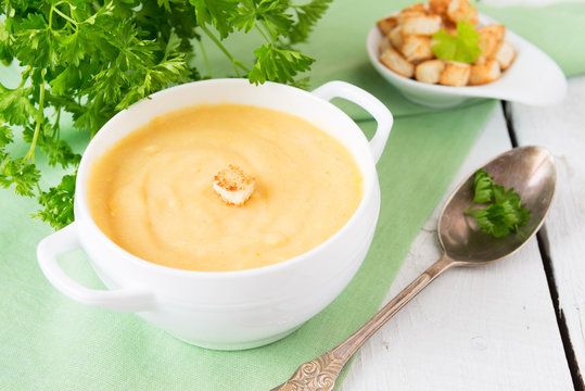 Potato cream soup