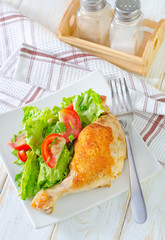 fried chicken leg