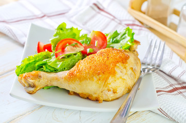 fried chicken leg