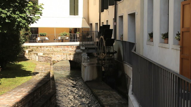 Mill. Treviso, Italy