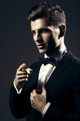 Elegant man