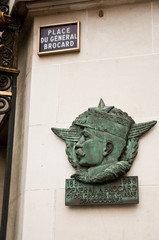 Place du  général Brocart à Paris