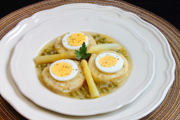 Merluza en salsa verde