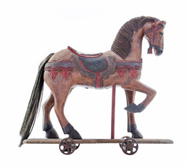 Vintage toy horse