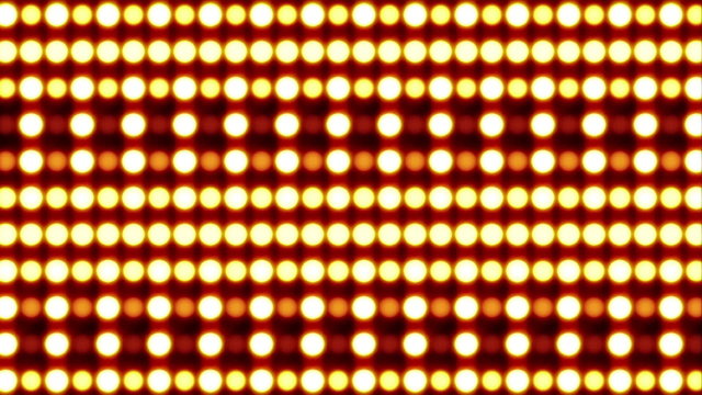 Animated led visuals, two color variation.