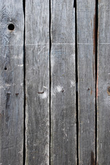 Weathered wooden planks