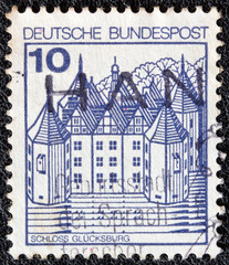 Glucksburg castle (Germany 1977)