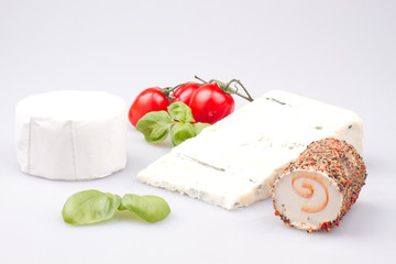 Mixed cheeses