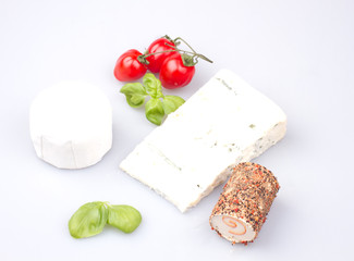 Mixed cheeses