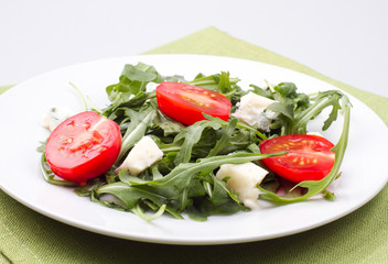 Salad with ruccola