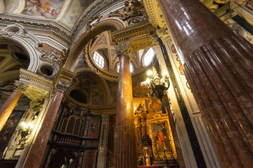 Fototapeta premium Church of San Lorenzo, Turin, Italy