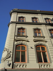 Obraz premium Part of building (Riga, Latvia)