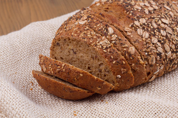 Fresh baked loaf of bread