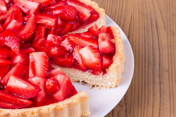 Strawberry cake