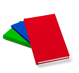 book notebook textbook white blank paper template