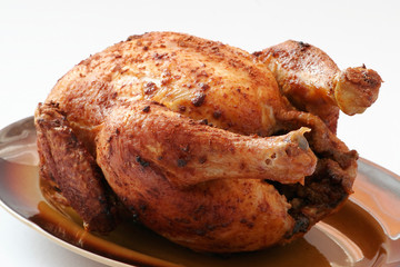 Chicken on plate