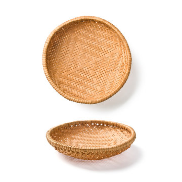 Two Wicker Plates