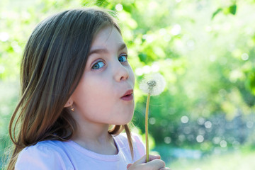 Girl with a Dandelion