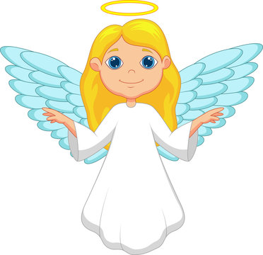 White Angel Cartoon