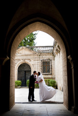 Bride and groom