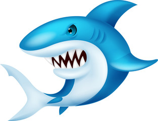 Obraz premium Shark cartoon