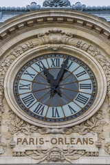 Orsay Museum (former Gare Orsay - railway station) detail, Paris