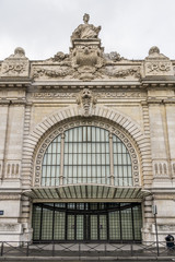 Obraz premium Orsay Museum (former Gare Orsay - railway station) detail, Paris