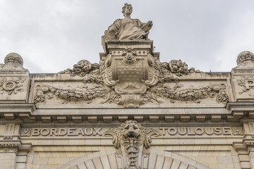 Orsay Museum (former Gare Orsay - railway station) detail, Paris