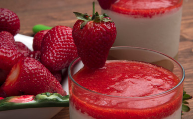 Dessert alla fragola