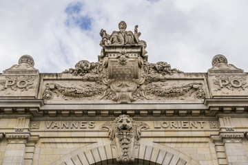 Fototapeta na wymiar Muzeum Orsay (dawny Gare d'Orsay - stacja kolejowa) szczegół, Paris