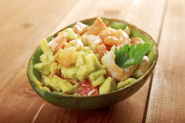 Avocado and Shrimps Salad