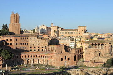 Trajan Forum in Rome, Italy