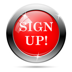 Sign up icon