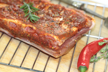 travers de porc