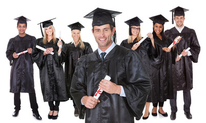 Group of graduate students