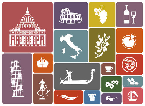 Traditional symbols of Italy