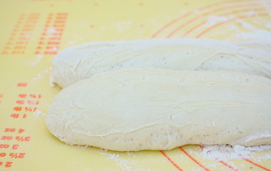 pâte de baguette crue,maison