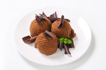 Chocolate fudge ice cream